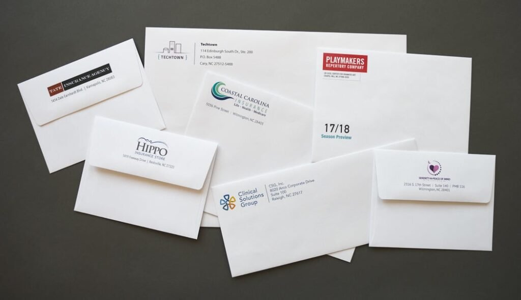 Envelope Printing Yeovil